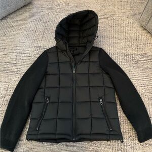 Rachel Zoe Olive Green Puffer Jacket with Hood